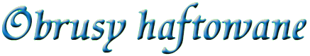 Obrusy haftowane